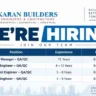 Karan Builders Engineers & Contractors Recruitment 2026 – Hiring QA/QC Professionals for High-Rise Building Projects