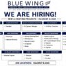 BlueWing Design and Construction Pvt. Ltd. Recruitment 2026 – Multiple Vacancies in Gujarat & Goa
