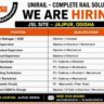 UNIRAIL Recruitment 2026 – Railway O&M Jobs in Jajpur, Odisha