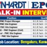 Meinhardt Recruitment 2026 – Walk-In Interview for PMC Professionals in Bengaluru