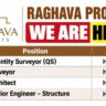 Raghava Projects Recruitment 2026 – Construction Jobs in Hyderabad