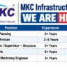 MKC Infrastructure Ltd Recruitment 2026 – Multiple Construction Jobs Across India
