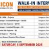 CICON Structurals Pvt. Ltd. Walk-In Interview 2026 | Civil Construction Jobs in Bangalore
