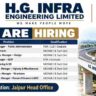 H.G. Infra Engineering Recruitment 2026 – Manager, Contracts, Design, Planning & QS Jobs in Jaipur