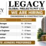 Legacy Global Projects Recruitment 2026 – General Manager, Project Manager, QS & Site Engineer Jobs