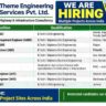 Theme Engineering Services Recruitment 2026 – Highway & Infrastructure Jobs Across India