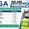 GA Infra Recruitment 2026 – Senior Engineer, Planning, Billing & Project Manager Jobs in UP, MP & Maharashtra