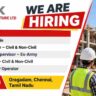 EKK Infrastructure Recruitment 2026 – HR, Civil Supervisor, Foreman & Data Entry Jobs in Chennai