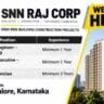 SNN Raj Corp Recruitment 2026 – Plumbing Engineer, Store Executive & Lab Technician Jobs in Bangalore