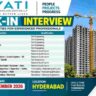 Ayati Constructions Walk-In Interview 2026 – Civil, QS, QA/QC, Safety & MEP Jobs in Hyderabad (20 September)