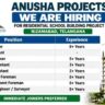 Anusha Projects Recruitment 2026 | QC, MEP, Foreman, Surveyor & Site Jobs in Nizamabad