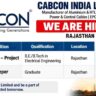 Cabcon India Limited Recruitment 2026 | Project Manager & Store Keeper Jobs in Rajasthan
