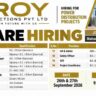 EROY Constructions Recruitment 2026 | Electrical & Power Distribution Jobs | Walk-In Interview