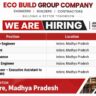 Eco Build Group Recruitment 2026 | Quality, Safety, Civil & Finance Jobs in Indore