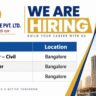 Apex Structure Recruitment 2026 | Civil Engineer, Site Engineer & Supervisor Jobs in Bangalore