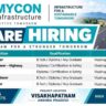 MYCON Infrastructure Recruitment 2026 – Road Project Jobs in Visakhapatnam