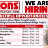 Afcons Infrastructure Recruitment 2026 – Civil, Planning, Billing, Contracts & Tunnel Engineer Jobs
