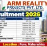 ARM Reality Projects Recruitment 2026: High-Rise Civil, Planning, Billing & Safety Jobs in Pune