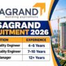 Casagrand Recruitment 2026 – Junior Quality Engineer, Senior Quality Engineer & Quality Manager Jobs in Chennai