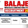 Balajee Infratech Recruitment 2026 – Fresher Civil Engineer Jobs in Malad | Freshers Engineer Jobs