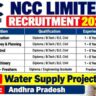 NCC Limited Recruitment 2026 – Water Supply Project Jobs in Andhra Pradesh | Civil, QA/QC, Planning, Survey & P&M Vacancies