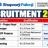 Shapoorji Pallonji Jobs 2026 – Project Head, Project Manager, MEPF, Facade & Planning Head Vacancies
