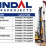 Jindal Infraprojects Recruitment 2026 – Crane Operator, Boom Lift Operator, Piling Rig, Mechanic & Helper Jobs