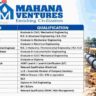 Mahana Ventures Recruitment 2026 – Pipeline, Water Supply, Irrigation & Infrastructure Jobs | Civil, Mechanical, Electrical & QS Careers