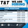 T&T Group Recruitment 2026 | MEP, Electrical, Plumbing & Foreman Jobs in Ghaziabad