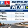 Agrawal Infrabuild Recruitment 2026 – Civil Engineer Jobs in Odisha | NHAI Billing & Planning Vacancies