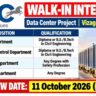URC Construction Walk-In Interview 2026 – Data Center Project Jobs in Vizag & Hyderabad | Civil, QC, Safety & Store