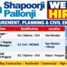 Shapoorji Pallonji Recruitment 2026 – Civil, Planning & Procurement Jobs in Navi Mumbai, Bhopal, Raipur & Anuppur