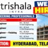 Trishala Infra Recruitment 2026 – Civil Engineer, QA/QC & Senior Engineer Jobs in Hyderabad