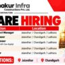Thakur Infra Constructions Recruitment 2026 – Deputy Project Manager, Billing & Site Engineer Jobs
