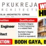 C P Kukreja Architects Recruitment 2026 – Civil Engineer & Architect Vacancies in Bodh Gaya, Bihar