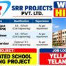 SRR Projects Pvt. Ltd. Recruitment 2026: Deputy Project Manager, Senior Engineer & Senior Supervisor Jobs in Telangana