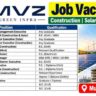MVZ Green Infra Pvt. Ltd. Recruitment 2026 – 16 Job Vacancies in Construction, Solar & Wind Projects