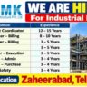 RMK Infrastructure Pvt. Ltd. Recruitment 2026 – Industrial Project Jobs in Zaheerabad, Telangana