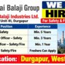 Jai Balaji Industries Ltd Recruitment 2026 – Safety & Fire Jobs in Durgapur