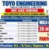 Toyo Engineering India Recruitment 2026 – Walk-In Interview for Site Engineers in Panipat
