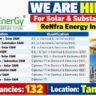 ReNfra Energy India Ltd Recruitment 2026 – 132 Solar O&M Jobs in Tamil Nadu | Walk-In Interviews