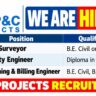 P&C Projects Recruitment 2026 – Site Surveyor, Safety Engineer & Planning Engineer Jobs