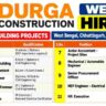 Durga Construction Recruitment 2026 | 11 Job Vacancies for Railway & Building Projects