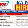SRR Projects Recruitment 2026 | Civil, MEP & Plumbing Jobs