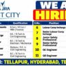 Vajra West City Recruitment 2026 | Multiple Construction Jobs in Tellapur, Hyderabad