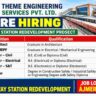Theme Engineering Railway Project Recruitment 2026 | Ajmer Railway Station Redevelopment Jobs