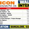 CICON Structurals Pvt. Ltd. Recruitment 2026 | Walk-In Interview for Civil Engineers in Bangalore