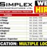 Simplex Infrastructures Limited Recruitment 2026 | Civil Engineering & Industrial Construction Jobs