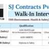 SJ Contracts Pvt. Ltd. Recruitment 2026 | EHS Safety Jobs in Pune, Mumbai & Sambhajinagar