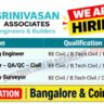 Srinivasan Associates Engineers & Builders Recruitment 2026 | Planning Engineer, QA/QC & Quantity Surveyor Jobs